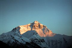 31 Everest North Face At Sunset From Rongbuk Monastery.jpg